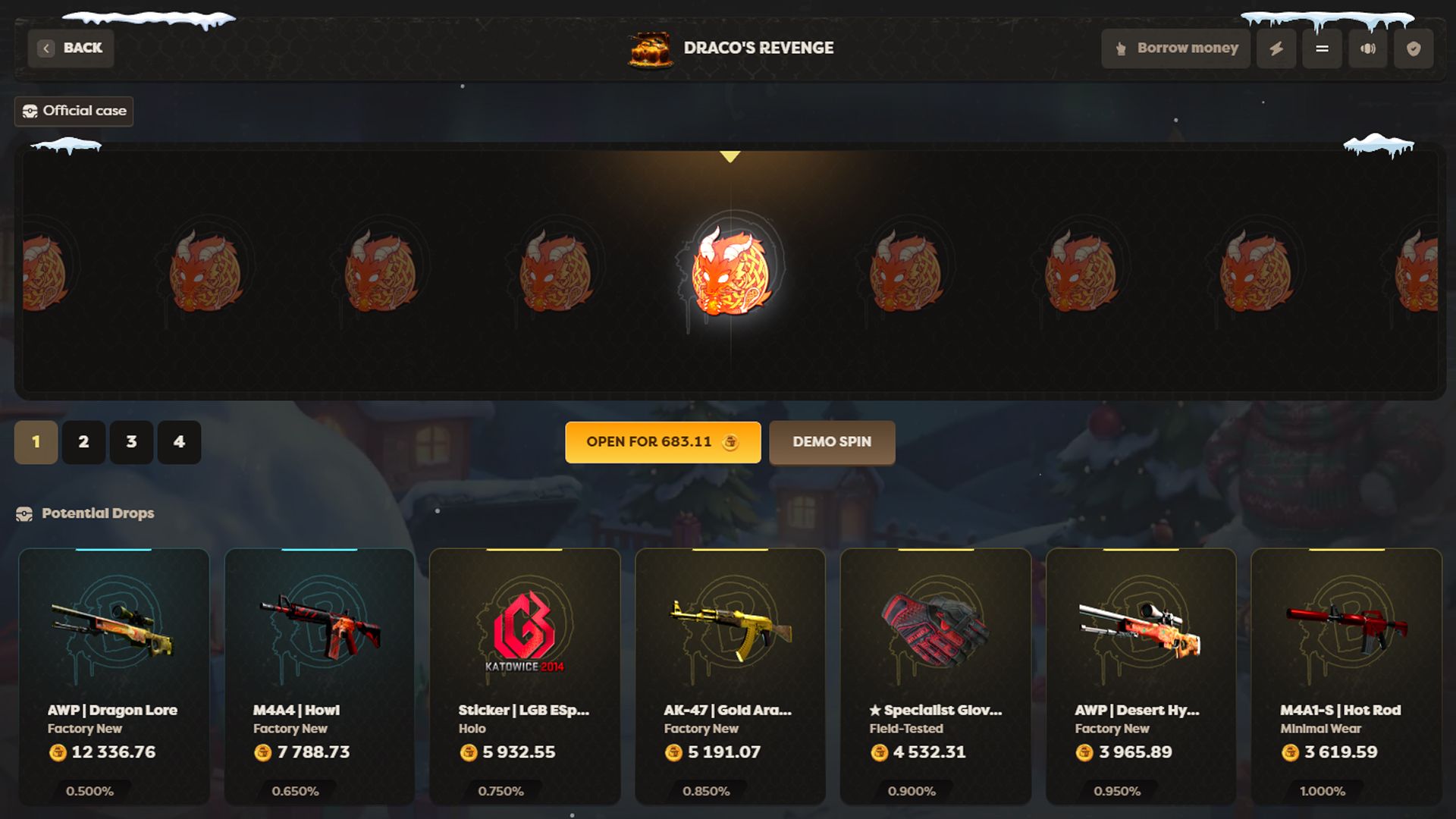 How Case Opening Works on BSite