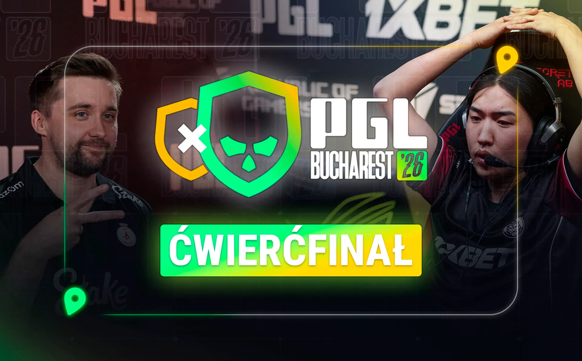 PGL Bucharest 2026: kto awansował do finałowej czwórki po ćwierćfinałach