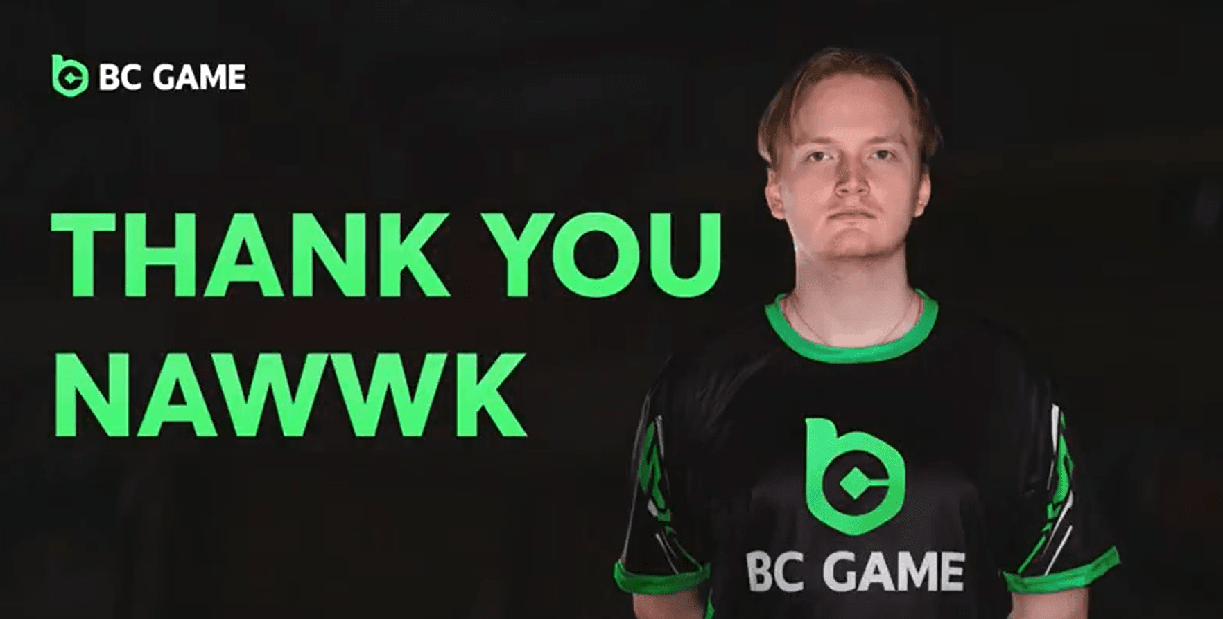 nawwk opuszcza podstawowy skład BC.Game — kolejna zmiana w ciągu pół roku