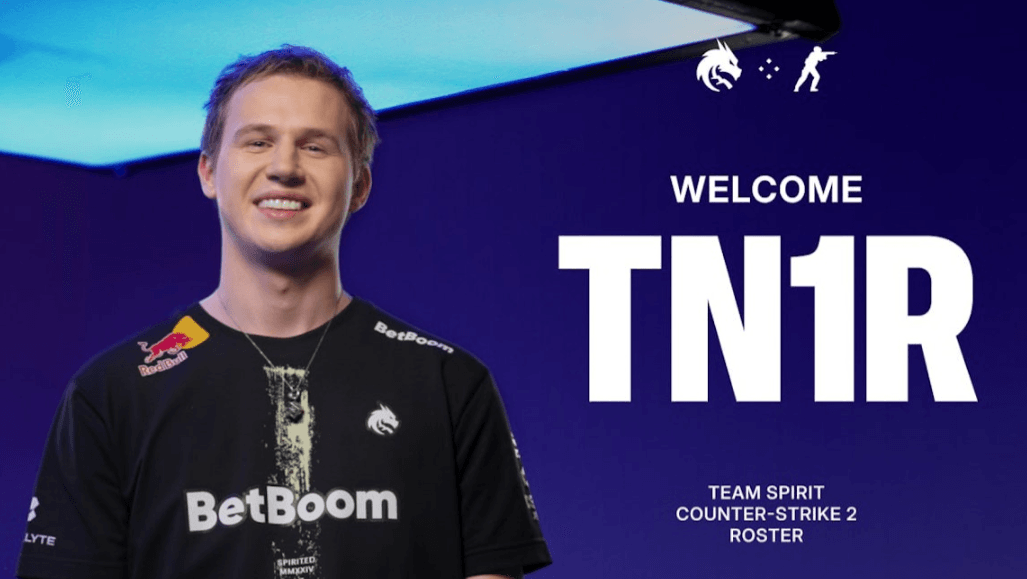 tN1R dołącza do Team Spirit, Qikert przechodzi do MIBR na zasadzie wypożyczenia